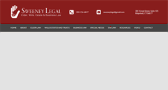 Desktop Screenshot of legalsweeney.com